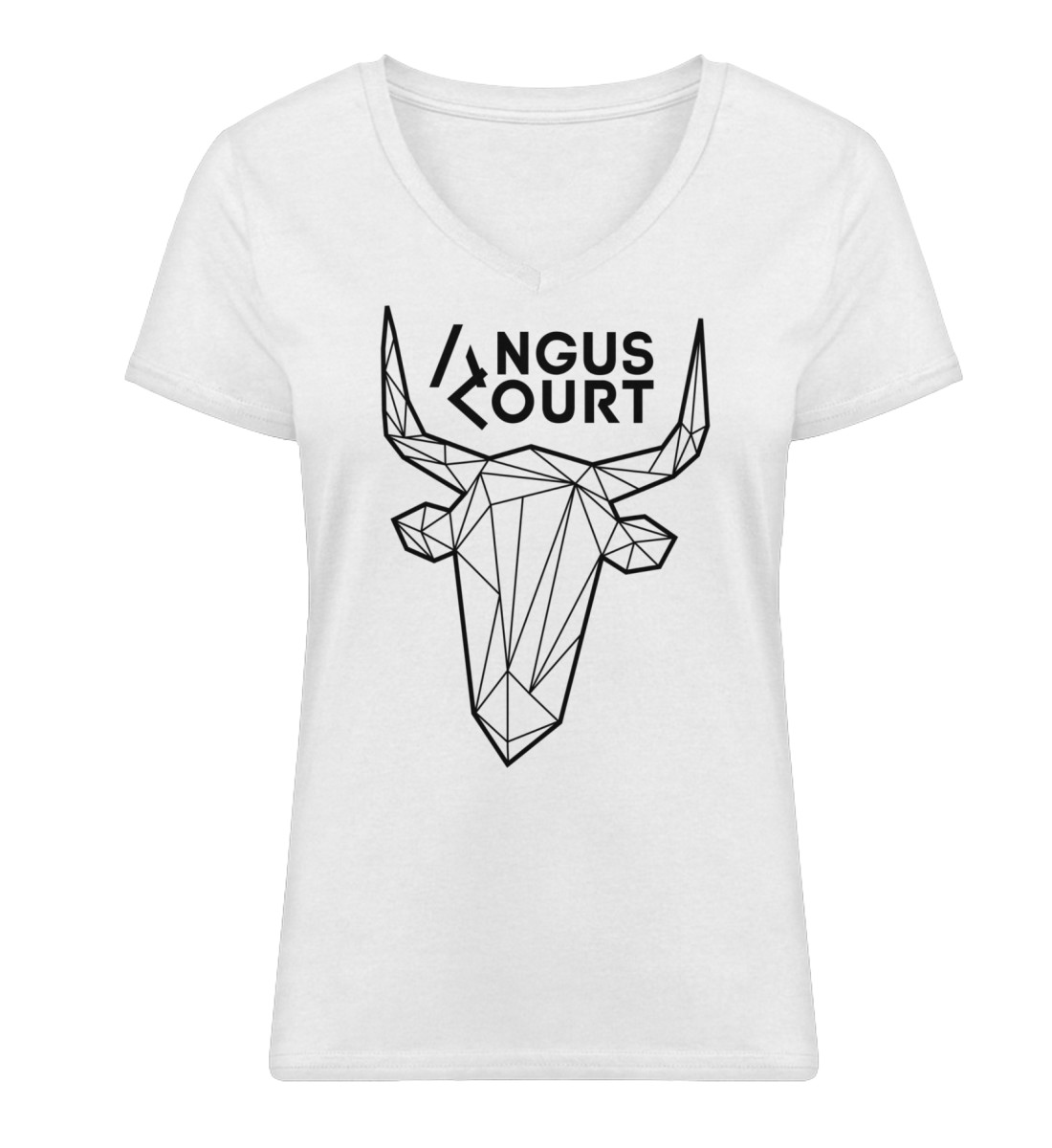 Angus Court Bright Collection Shirts Women - Damen Premium Organic V-Neck T-Shirt ST/ST-3